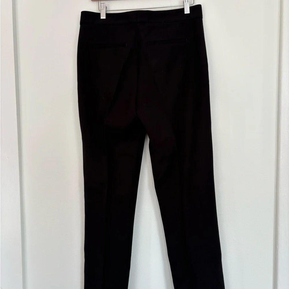 Tory Burch || Wool Blend Crepe‎ Trousers Pants Black 6